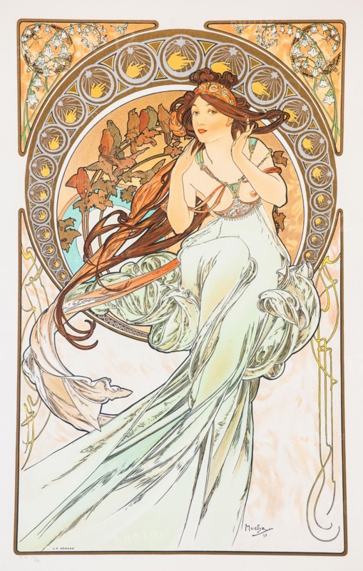 La Musica (From the series The Arts), 1898.