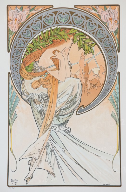 La Poesia (From the series The Arts), 1898.