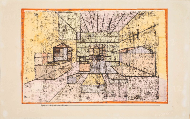 Raum der Häuser (Room of the houses), 1921.