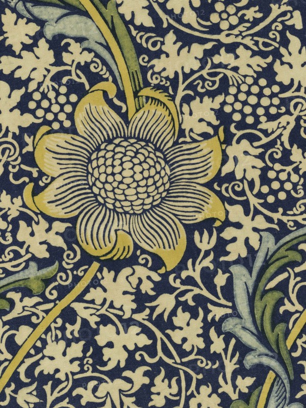 Decorative fabric, 1876.