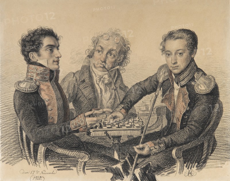 Count Zakhar Semjonovich Kherkheulidze (1797-1856), Baron Alexei Ivanovich Cherkasov (1799-1855).