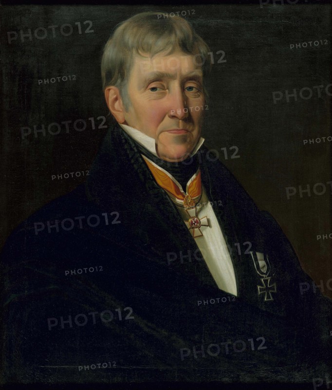 Portrait of Franz Gerhard Wegeler (1765-1848), 1839.