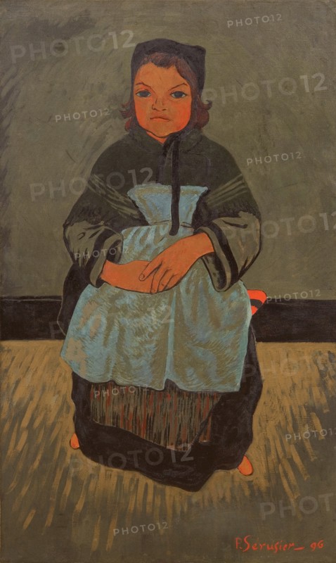 Breton girl, Marie Francisaille, 1896.