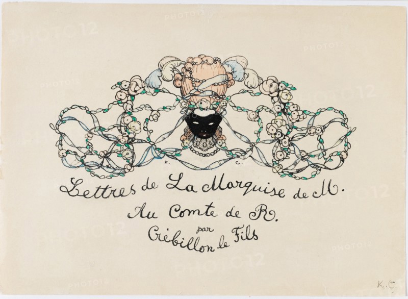 Vignette from Le Livre de la Marquise, 1907.