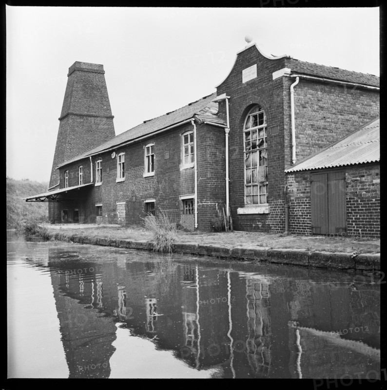 Etruscan Bone and Flint Mill, Lower Bedford Street, Etruria, Hanley, Stoke-on-Trent, 1965-1968