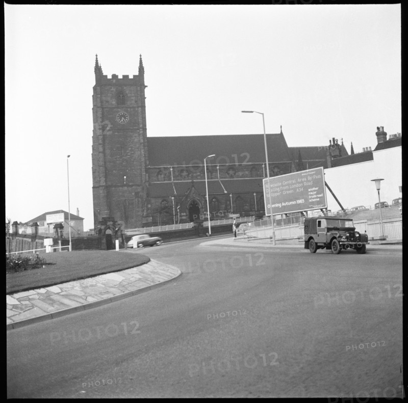 Church Street, Newcastle-under-Lyme, Staffordshire, 1965-1968