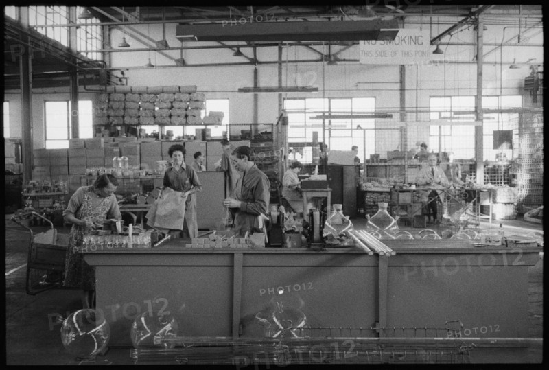 Wear Flint Glass Works, Alfred Street, Millfield, Sunderland, 1961