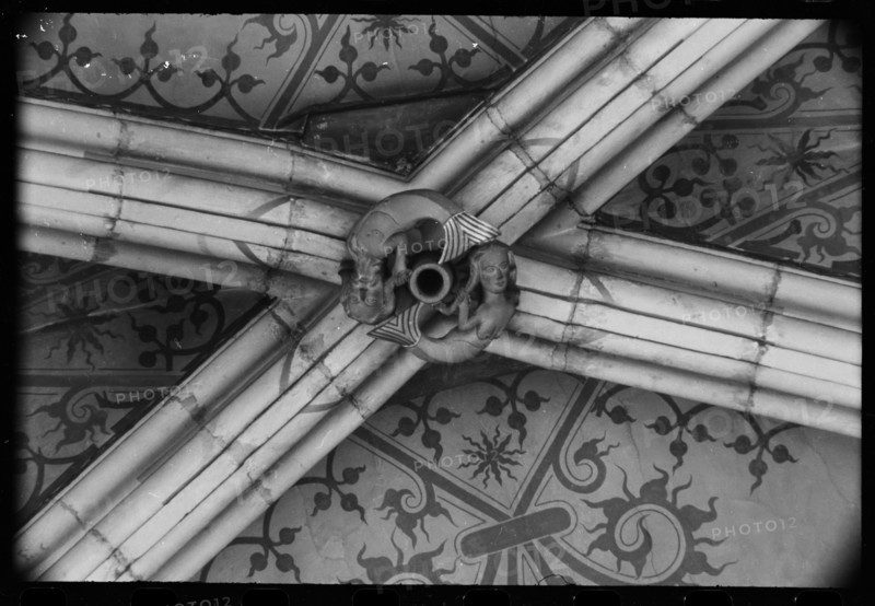 Roof boss, Beverley Minster, East Riding of Yorkshire, c1955-c1980