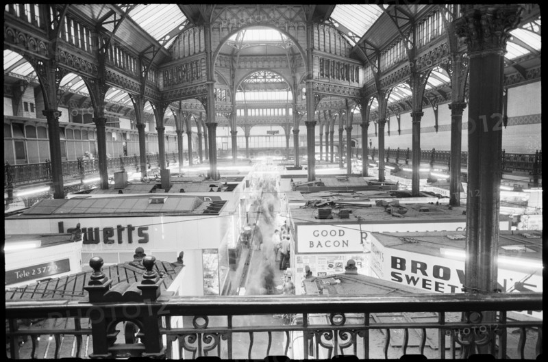Leeds City Market, Vicar Lane, Leeds, West Yorkshire, c1955-c1980