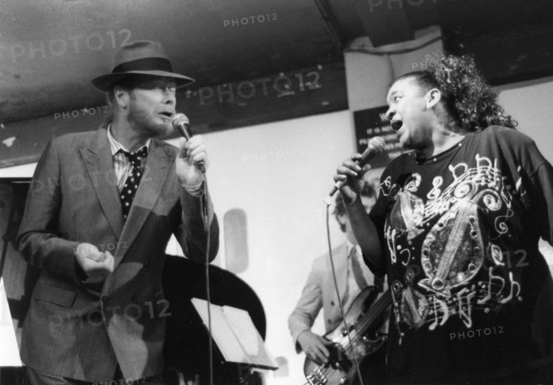Long John Baldry and Angela Brown, 100 Club, London, 1993.