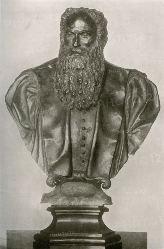 Portrait Bust of Aretino in Collection of Mr PAB Widener, Philadelphia', 1908.