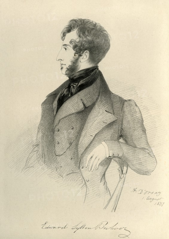 Edward Lytton Bulwer', 1837.