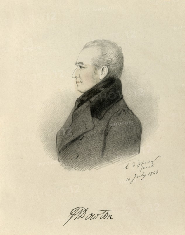 W Dowton', 1840.