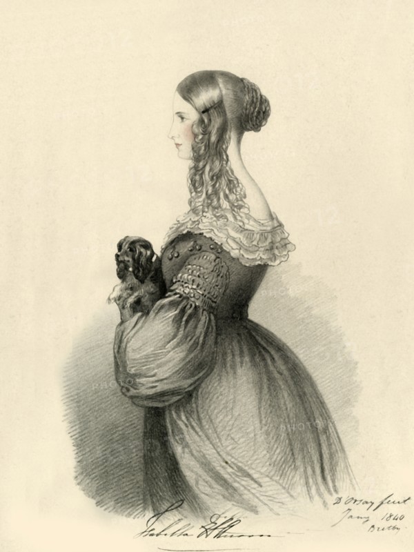 Isabella Anson', 1840.