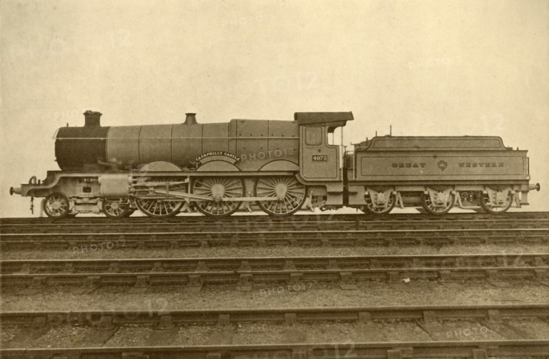 The "Caerphilly Castle" (4-6-0), Great Western Railway', 1930.