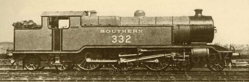 4-6-4 "Baltic" Tank Engine, Southern Railway', 1930.