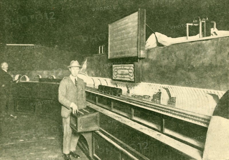 A Model of the Post Office Tube Railway', 1930.