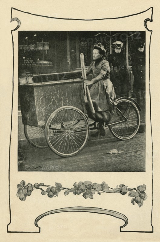 How Bread Is Delivered In Paris', 1901.