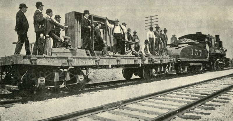 En Route To The Outdoor Studio', 1901.