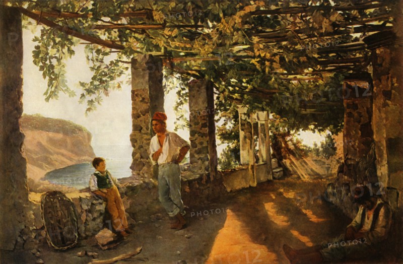 A Terrace by the Sea-shore', 1828, (1965).