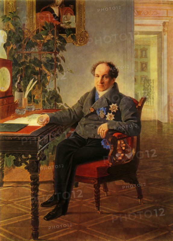 Portrait of the statesman Alexandr Nikolayevich Golitsyn', 1840, (1965).