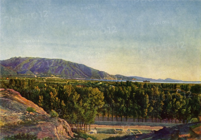 View of Castellamare from Pompeii', 1846, (1965).