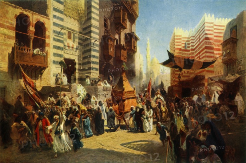 Return of the Holy Carpet from Mekka to Cairo', 1876, (1965).