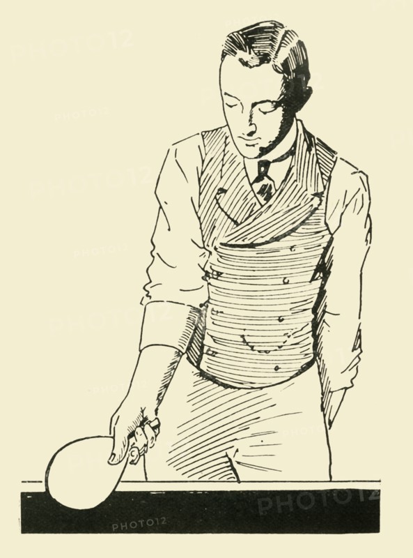 Fore-Hand Half-Volley (Upright)', 1902.