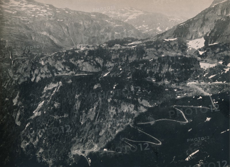 The Flaam Valley, looking towards Vatnehalsen', 1914.