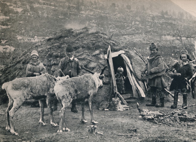 A Lapp Family', 1914.