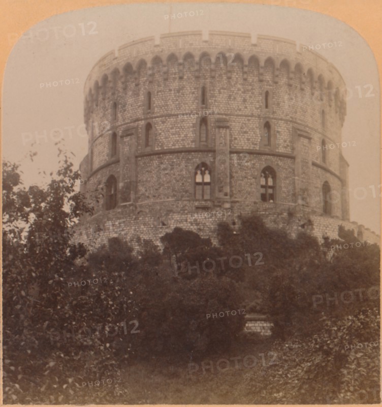 The round Tower, Windsor, England - the Castle-prison from Edward III, to Charles II', 1900.