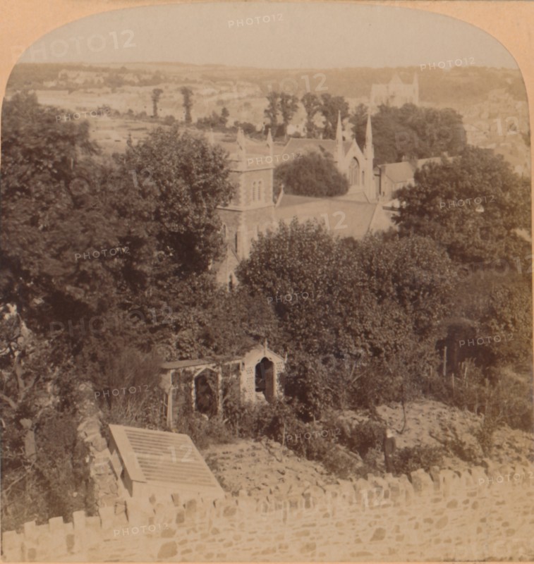 General View of Truro, Cornwall, England', 1900.