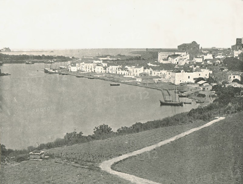 General view, Brindisi, Italy, 1895.