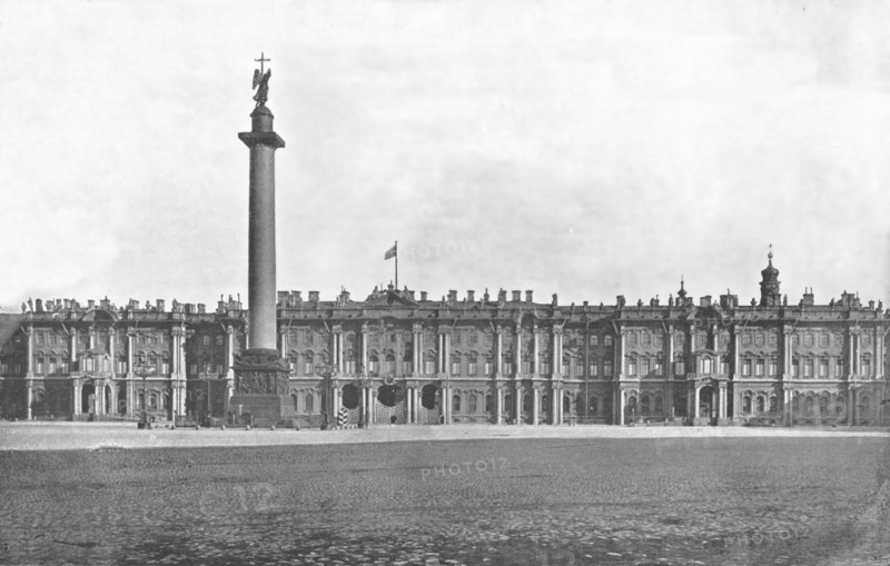The Winter Palace, St Petersburg, Russia, 1895.