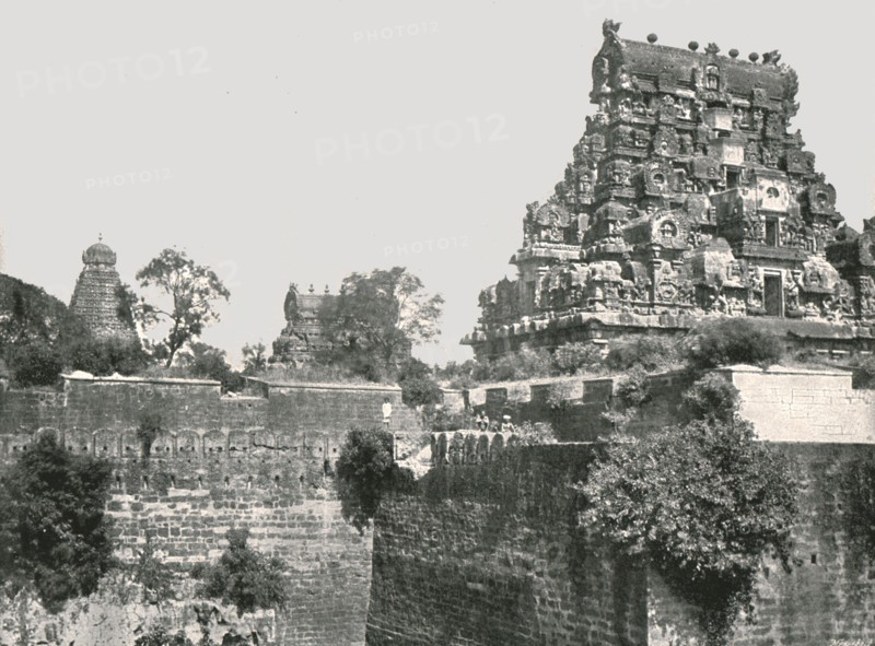 The Moat and the Fort', Tanjore, India, 1895.