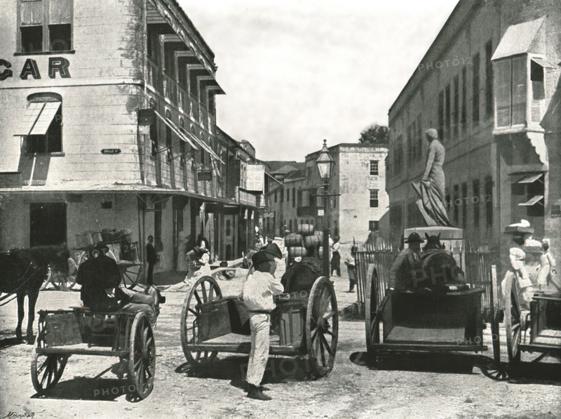 High Street, Bridgetown, Barbados, 1895.