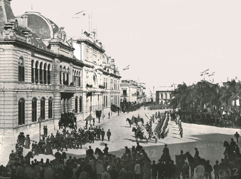 Opening of Congress, Buenos Aires, Argentina, 1895.