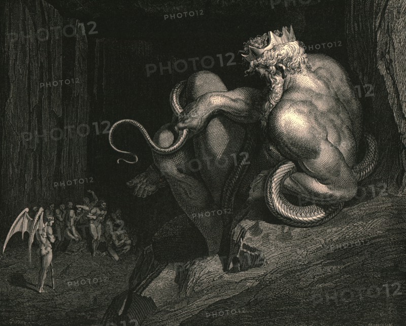 There Minos stands', c1890.