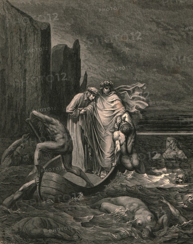My teacher sage aware, thrusting him back', c1890.