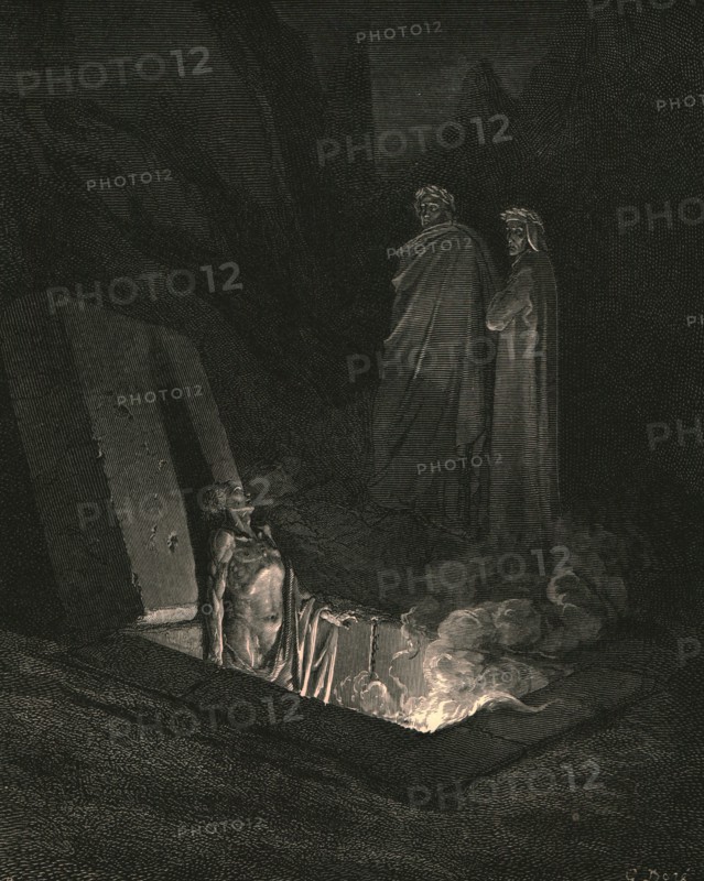 He, soon as there I stood at the tomb's foot, ey'd me a space', c1890.