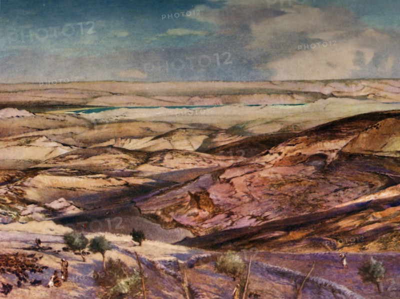 The Judean Desert and the Dead Sea from the Highest Point of the Mount of Olives', 1902.