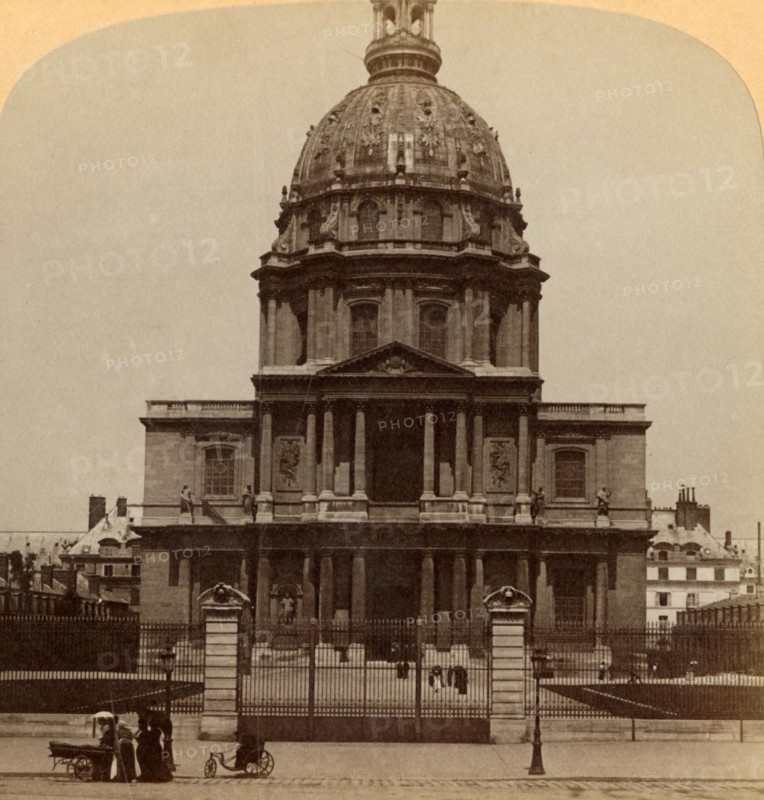 Dome des Invalides, where rests the mighty warrior - Tomb of Napoleon I., Paris, France', 1900.