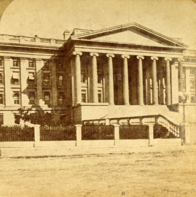 Treasury Department, Washington, D.C.', c1880s.
