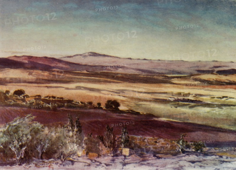 Mount Hermon from the slopes of Tabor', 1902.