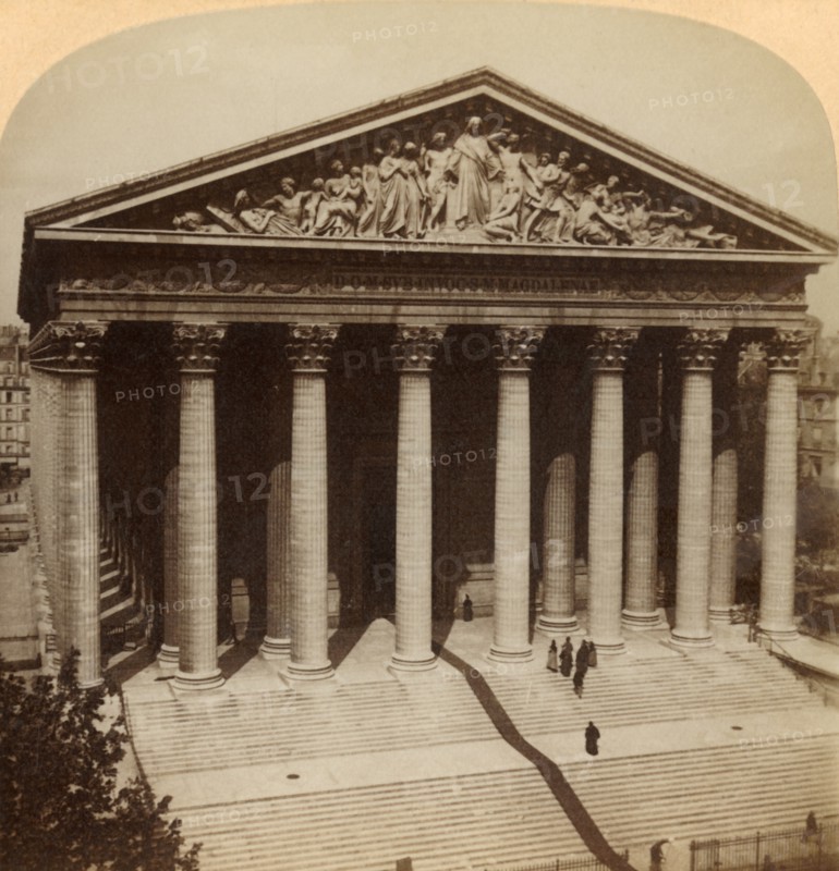 The Church of the Madeline, Paris, France', 1900.