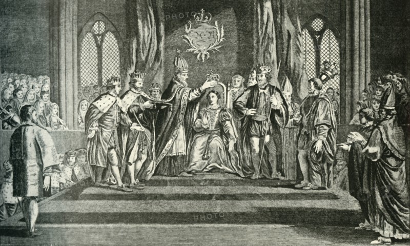 The Coronation of Anne Boleyn with the Crown of St. Edward', 1902.