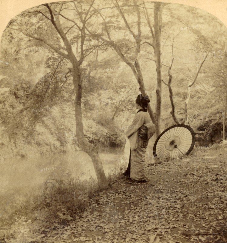 The Golden Days of Autumn in Japan', 1896.