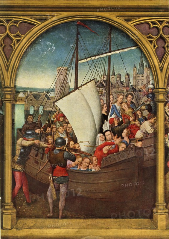 The Martydom of the Virgins', 1489.