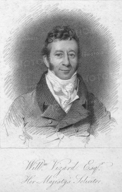 William Vizard Esq. Her Majesty's Solicitor', c1820.