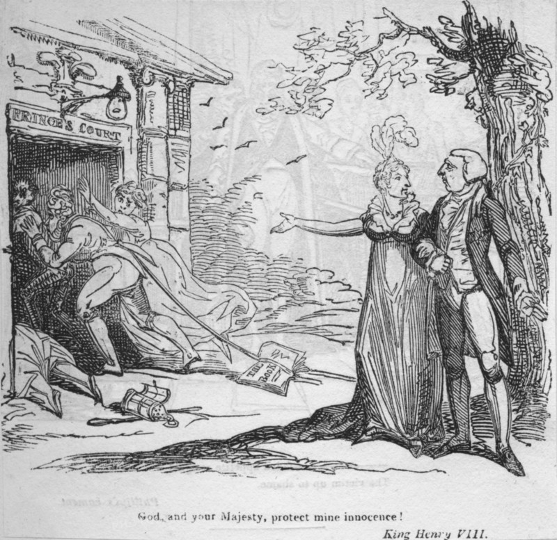 God, and your Majesty, protect mine innocence', c1820.